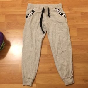 Very light grey joggers